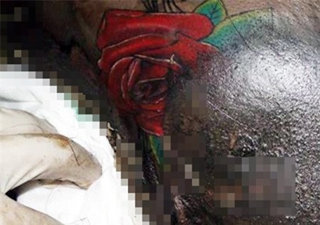 Co gai co hinh xam hoa hong tung bi ban trai moi doa giet hinh anh 1