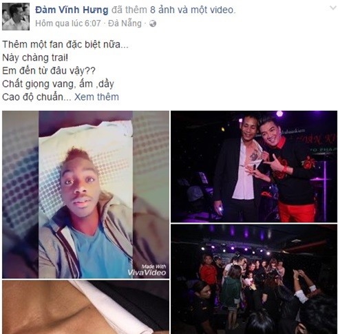 Chàng Tây hát Say tình được Đàm Vĩnh Hưng khen ngợi - Ảnh 2.