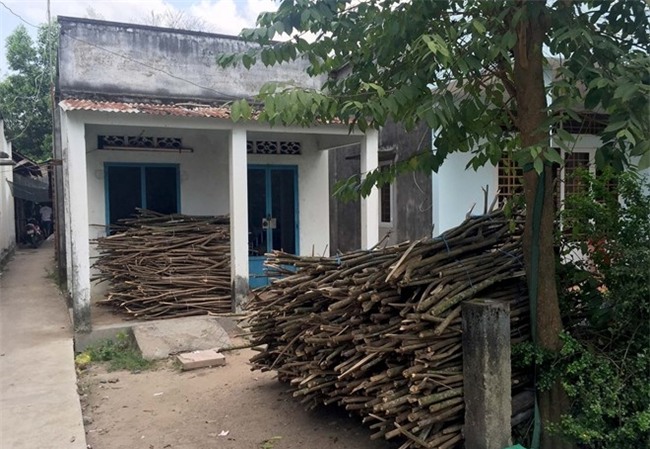 Me co gai co hinh xam hoa hong van doi con ve di le chua hinh anh 3