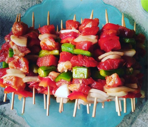 tuyet chieu tam uop do nuong ngon bat bai, thom nuc mui cua co nang 9x - 4