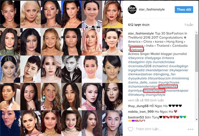 ho ngoc ha va son tung duoc vinh danh tren bxh thoi trang the gioi - 1