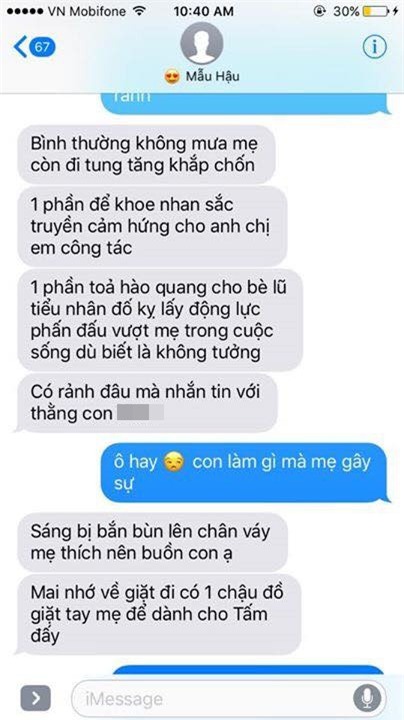 Hot nhất Facebook hôm nay: Chùm tin nhắn với con trai của bà mẹ Việt bá đạo nhất trái đất! - Ảnh 22.