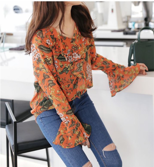 Sơmi hoa cho Xuân/Hè 2017 chỉ cần 2 mẫu áo này thôi là quá đủ! - Ảnh 4.