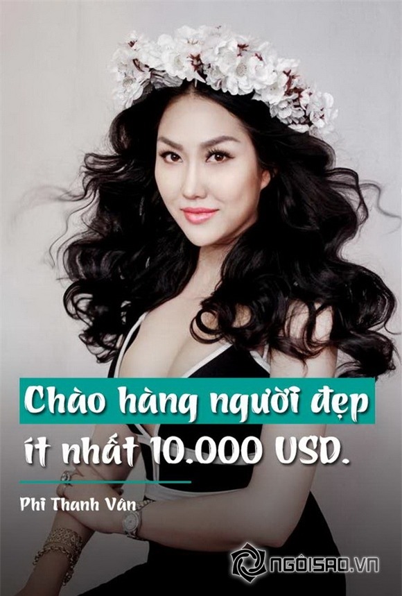 Người mẫu phi thanh vân,diễn viên phi thanh vân,phi thanh vân phát ngôn gây sốc