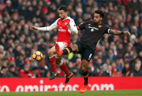 Tuyến giữa Arsenal thi đấu thiếu sáng tạo
