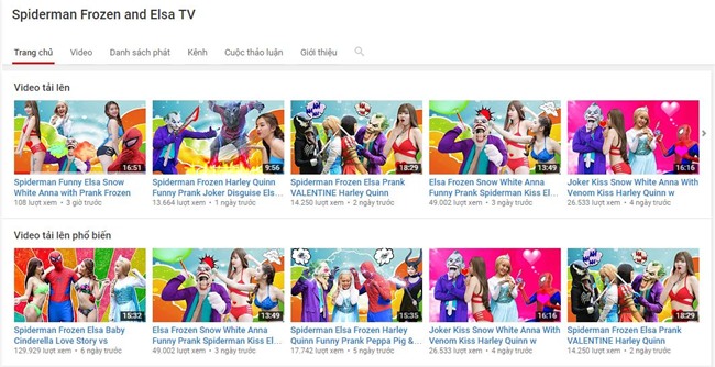 clip cho tre em nhu clip sex tro lai, nguy hai hon gap boi phan hinh anh 2