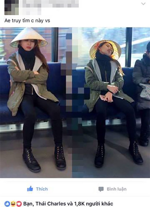 Dân mạng truy tìm cô gái đội nón lá ngủ quên trên tàu điện tại Nhật Bản - Ảnh 3.