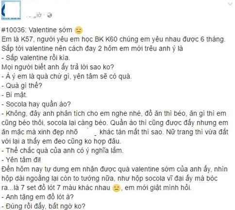 Co gai boi roi khi nguoi yeu tang 'quan nho' dip Valentine hinh anh 1