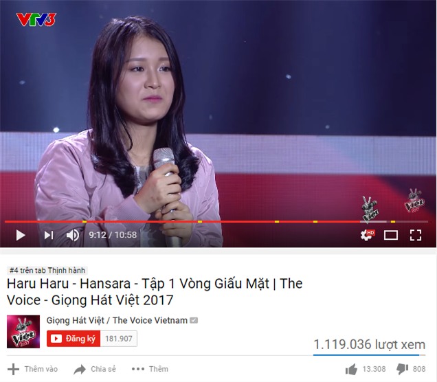 Chỉ sau 1 đêm, clip của cô bé 16 tuổi người Hàn tại The Voice đã cán mốc 1 triệu lượt xem! - Ảnh 3.