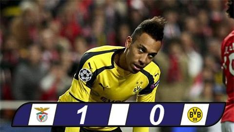 Bỏ lỡ penalty, Dortmund ôm hận trước Benfica