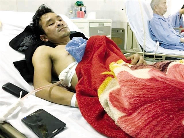 Kết quả hình ảnh cho Tâm sự bất ngờ của chàng trai bị đâm trọng thương vì cứu người tai nạn