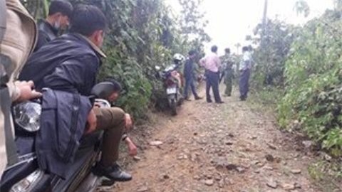 Chính quyền và công an đang bảo vệ hiện trường