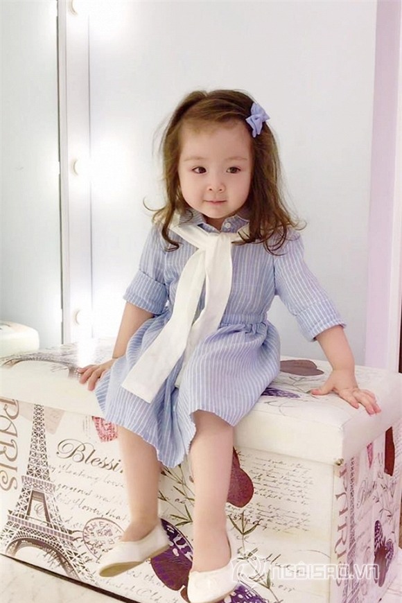 sao việt, cadie, cadie điệu đà, cadie mặc váy, con gái elly trần, elly trần