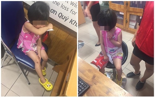 Hà Nội: Bé gái bị mẹ mắng chửi, dùng túi đánh vào mặt ngay siêu thị vì làm mất một gói kẹo - Ảnh 4.