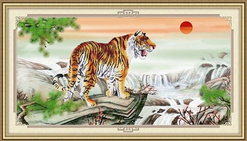 dai ky can tranh khi treo tranh con ho, rong, ngua trong nha - 1