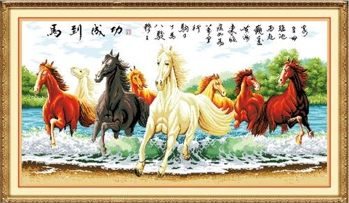 dai ky can tranh khi treo tranh con ho, rong, ngua trong nha - 3