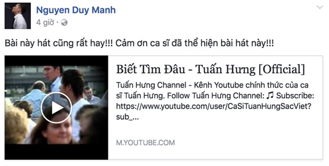 Tuấn Hưng viết status đá xéo, Duy Mạnh thẳng thắn đáp trả bằng ngôn từ mạnh bạo? - Ảnh 5.
