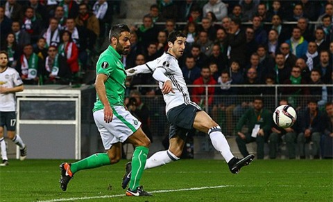 Mkhitaryan ghi bàn duy nhất cho M.U