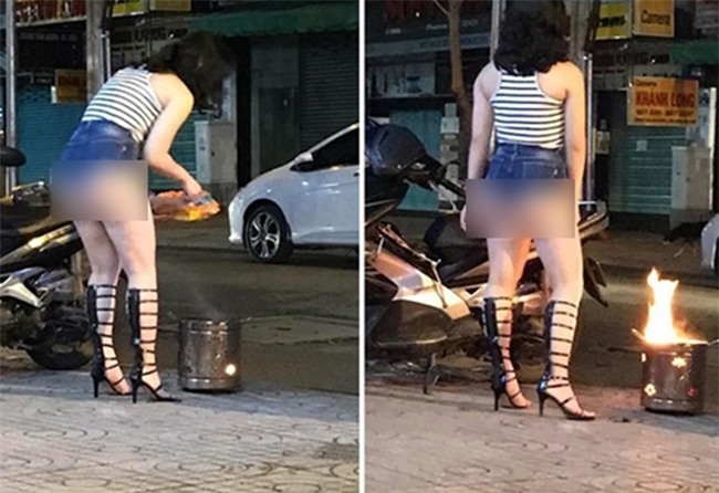 do mat voi nhung khoanh khac ho henh cua thieu nu tren pho hinh anh 1