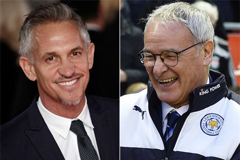 Lineker không thể chấp nhận quyết định sa thải HLV Ranieri của BLĐ Leicester
