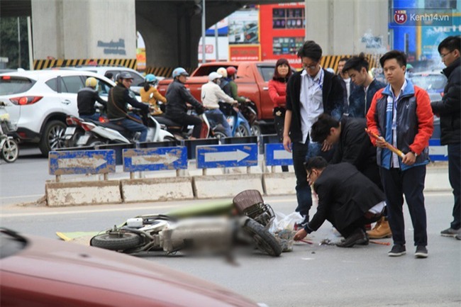 Hà Nội: Nữ sinh lớp 12 đi xe đạp điện bị xe bồn cán chết thương tâm - Ảnh 4.