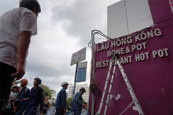 quận 1, Phó chủ tịch UBND quận 1, Đoàn Ngọc Hải, vỉa hè