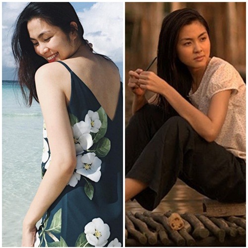 khong nhan ra ngoc trinh, elly tran khi an van "que mua" - 6