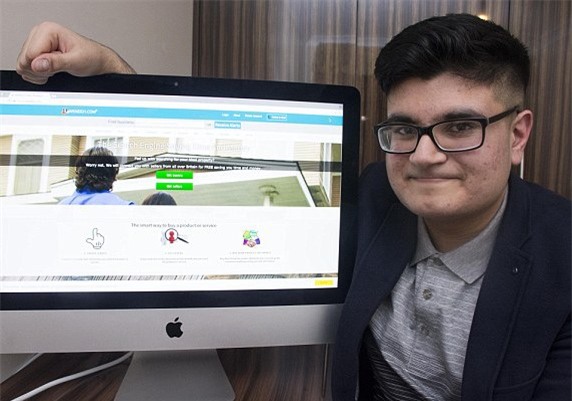 Nam sinh 16 tuổi từ chối bán website giá 5 triệu bảng - 1