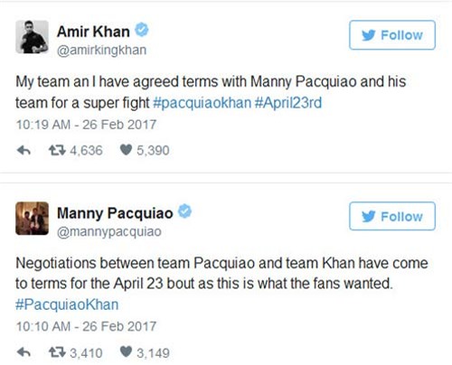 Pacquiao CHÍNH THỨC đấu Khan: Trận quyền Anh trong mơ - 1