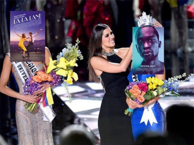 Cười không nhặt được mồm với ảnh chế MC trao nhầm giải cho La La Land tại Oscar 2017 - Ảnh 2.