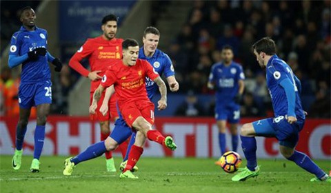 Bàn thắng của Coutinho chỉ mang ý nghĩa danh dự