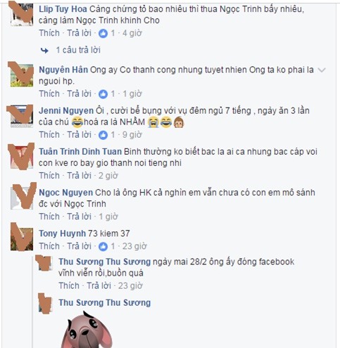 truoc khi dong facebook, hoang kieu co 