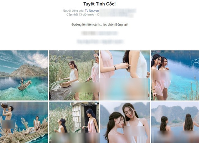 Bộ gợi cảm ở Tuyệt tình cốc Hải Phòng vừa được tung ra: khỏa thân nghệ thuật hay sự dung tục phản cảm? - Ảnh 1.