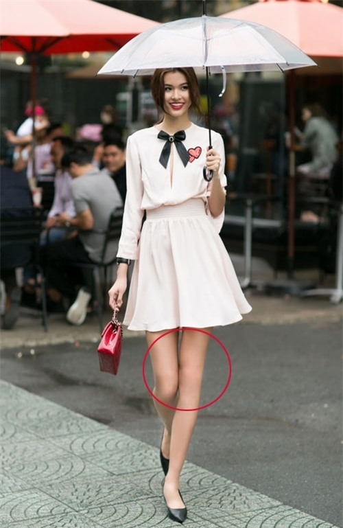 Phi Thanh Vân, Quỳnh Chi, người mẫu Cao Thiên Trang và chiếc đầu gối nhẵn bóng, không tì vết nhờ photoshop.