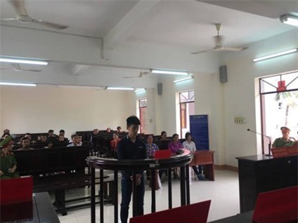 Bị cáo Đặng Chí Tình tại phiên tòa