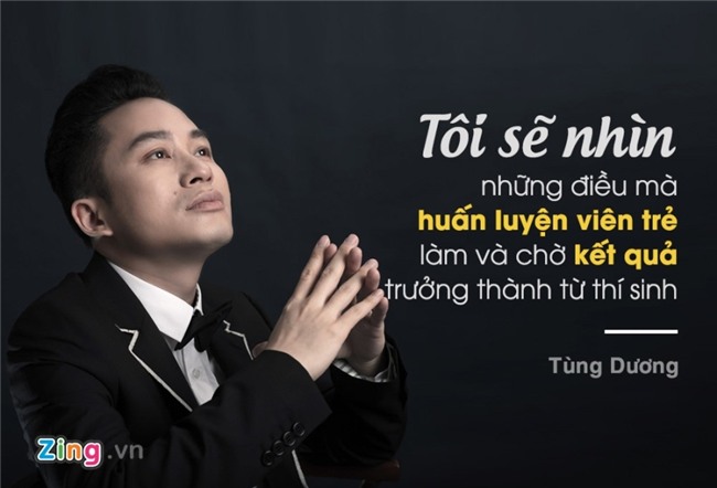 Tung Duong: 'Dung nghi co vai bai hit la lam duoc huan luyen vien' hinh anh 2