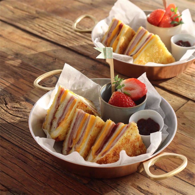 Thêm một cách làm bánh mì sandwich ngon đẹp bất ngờ cho bữa sáng - Ảnh 8.