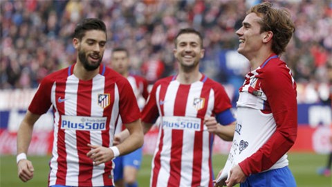 Atletico 3-0 Valencia: Griezmann đưa Atletico trở lại Top 4