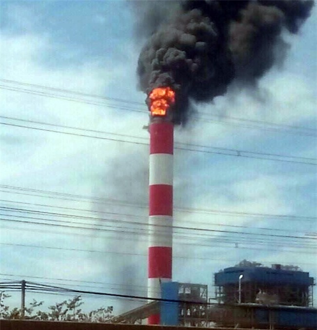 Nổ lớn tại nhà máy Nhiệt điện Vĩnh Tân 4