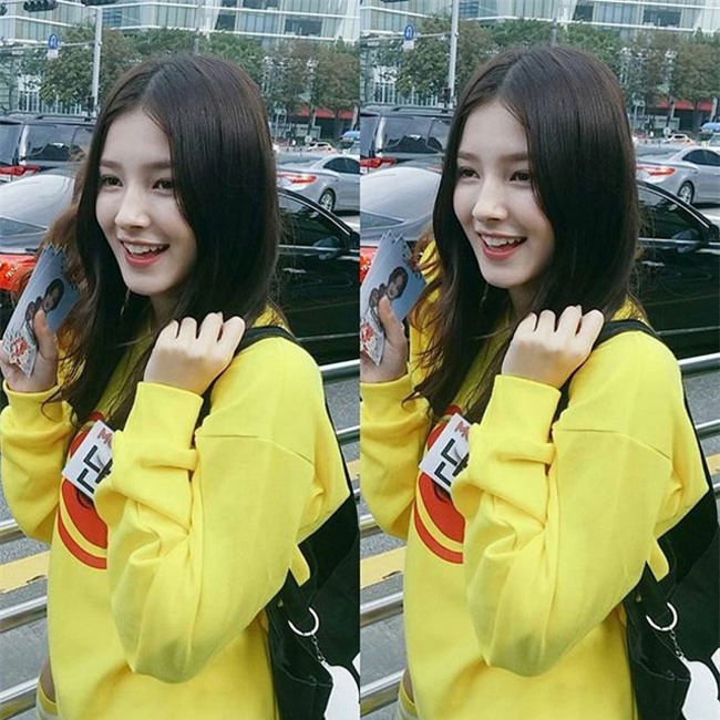 "hot girl pho di bo" co guong mat dep nhu hoa hau hinh anh 21