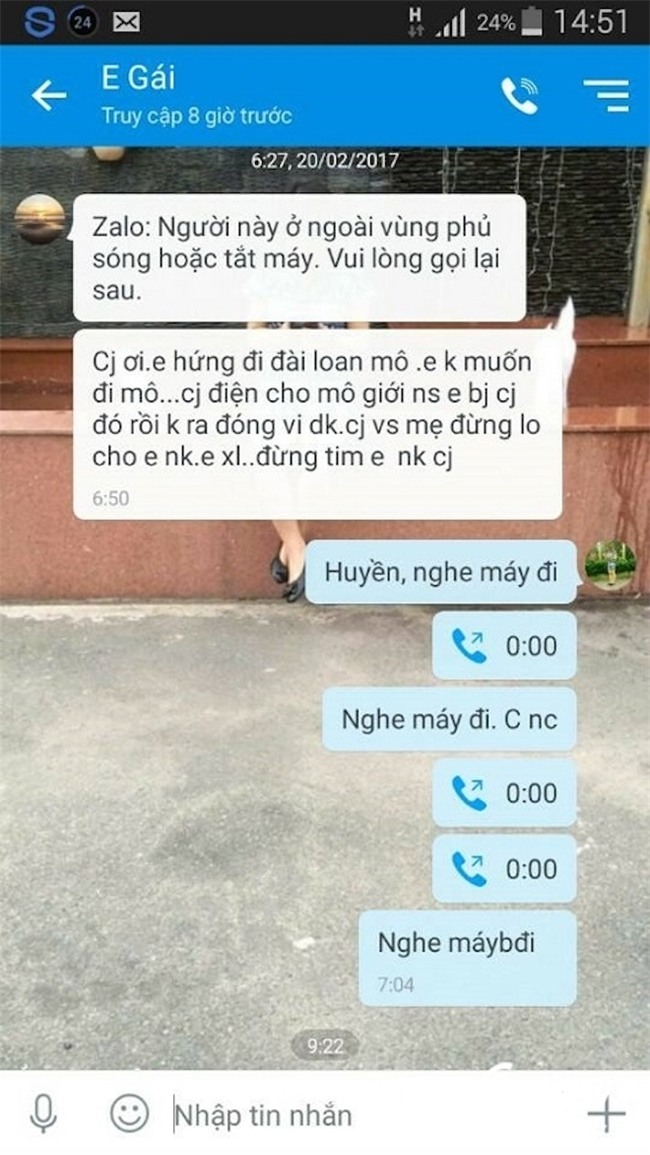Cô gái mất liên lạc gọi điện thoại xin ông bà đừng giận vì lỡ dại - Ảnh 3.