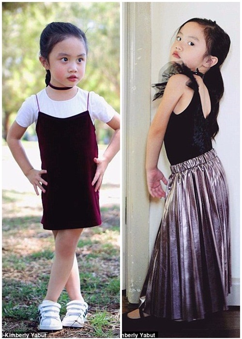 be gai moi 3 tuoi ma mix do dep den muc ai cung phai tam tac khen ngoi - 7