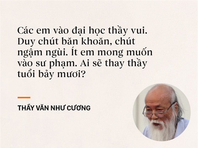 Những câu nói chạm đến trái tim mọi thế hệ học trò của thầy Văn Như Cương - Ảnh 2.