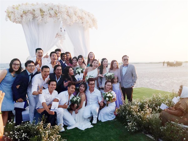 Diễn viên “Cổng mặt trời” Nguyệt Ánh và chồng Ấn Độ làm đám cưới lãng mạn trên biển - Ảnh 6.