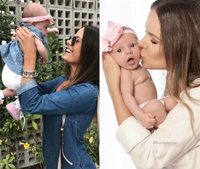 Buc anh be so sinh chup selfie cung cha me gay tranh cai hinh anh 3