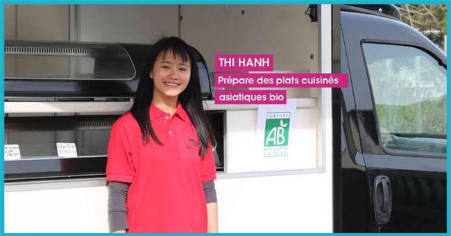 Ý tưởng bán nem, cơm chiên trên xe tải giúp cô gái Việt thắng cuộc thi khởi nghiệp tại Pháp - Ảnh 1.