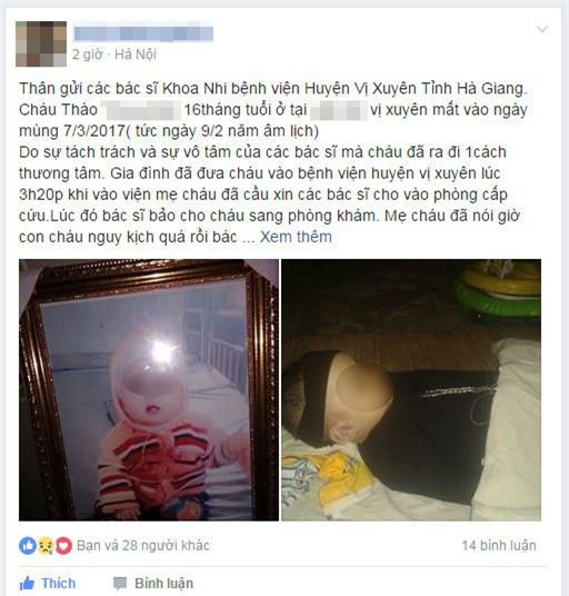 Vụ bé trai 15 tháng tuổi tử vong ở Hà Giang: Đình chỉ hoạt động chuyên môn Trưởng khoa Nhi - Ảnh 2.