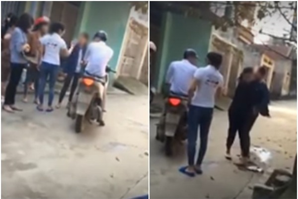 Clip bà bầu đánh ghen ở Thanh Hóa: Người chồng có vợ bị đánh thấy bình thường vì đã biết trước - Ảnh 1.