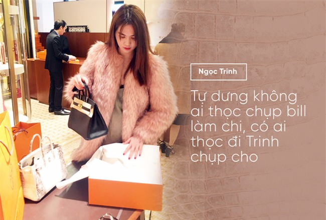 Ngọc Trinh: Trinh dùng đồ hiệu phí phạm nhất, trời mưa người khác ôm túi vào bụng, còn Trinh lấy túi để che đầu - Ảnh 7.