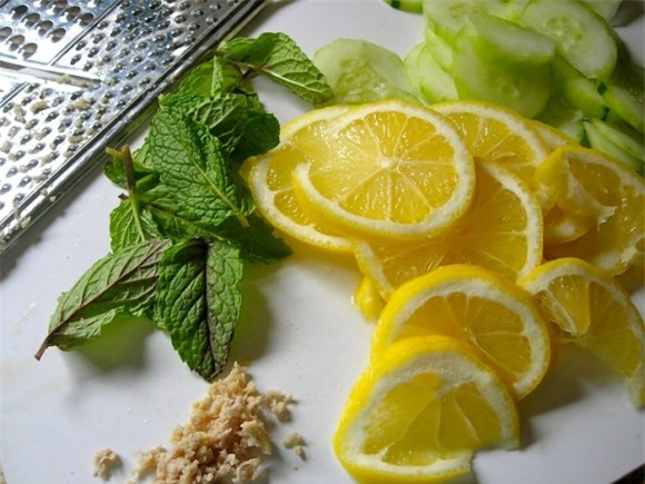 giảm cân, giảm eo, nước uống thanh lọc, loại bỏ độc tố